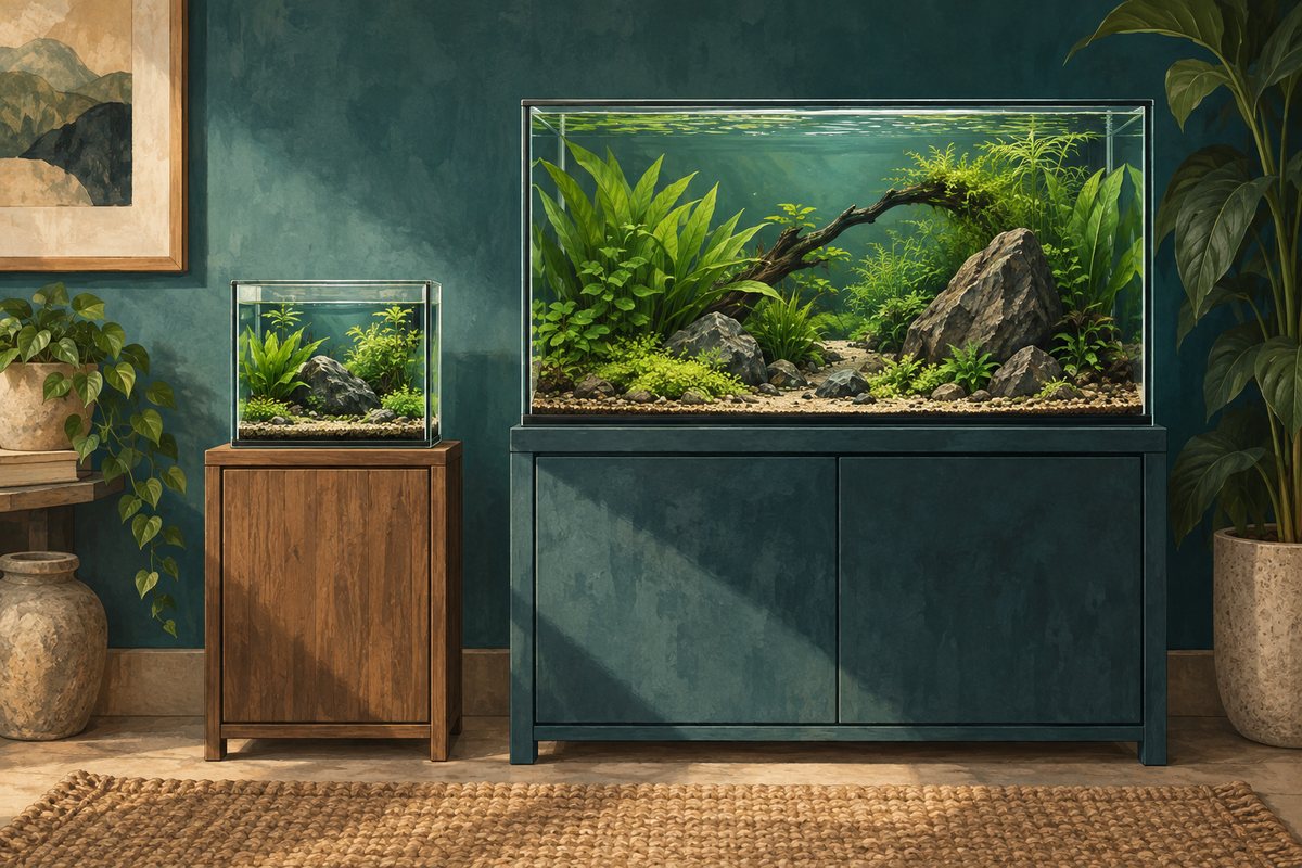 Nano-akvarium vs stort akvarium – vad passar dig?
